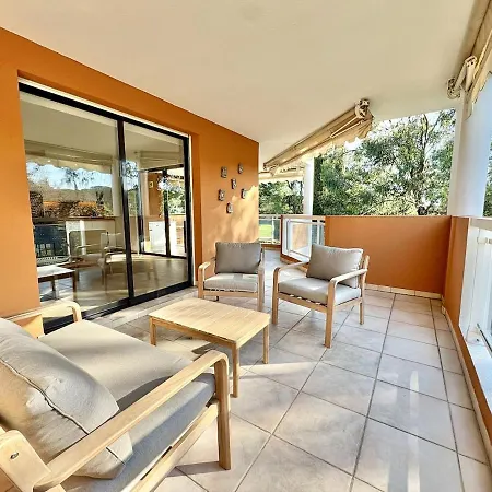 アパート T3 Moderne, Piscine, Parking, Vue Golf, Commerces A Proximite